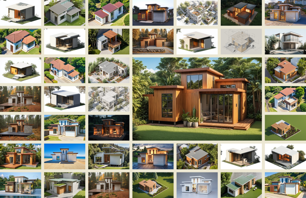 AI Visualization Collage - Hunter Wells