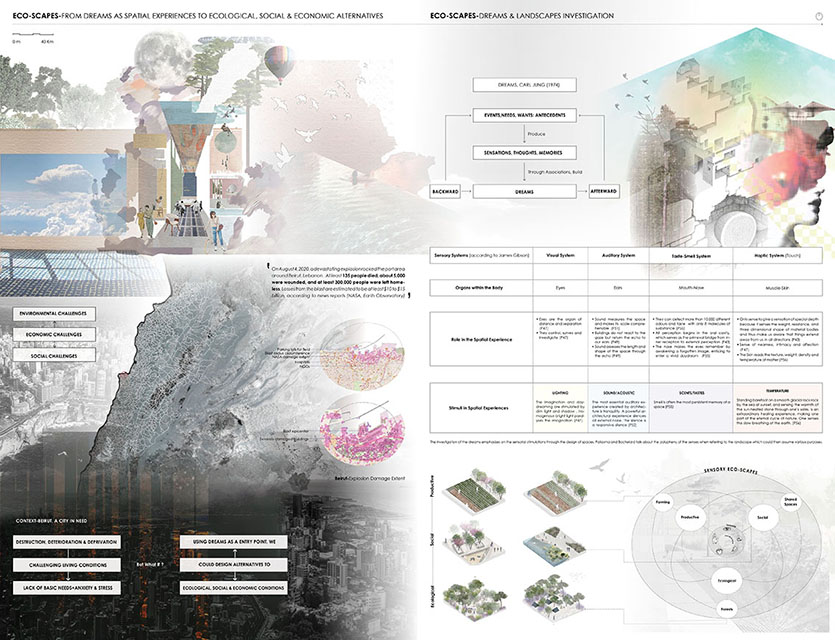 An expressive ARCHITECTURE PRESENTATION BOARD for your project