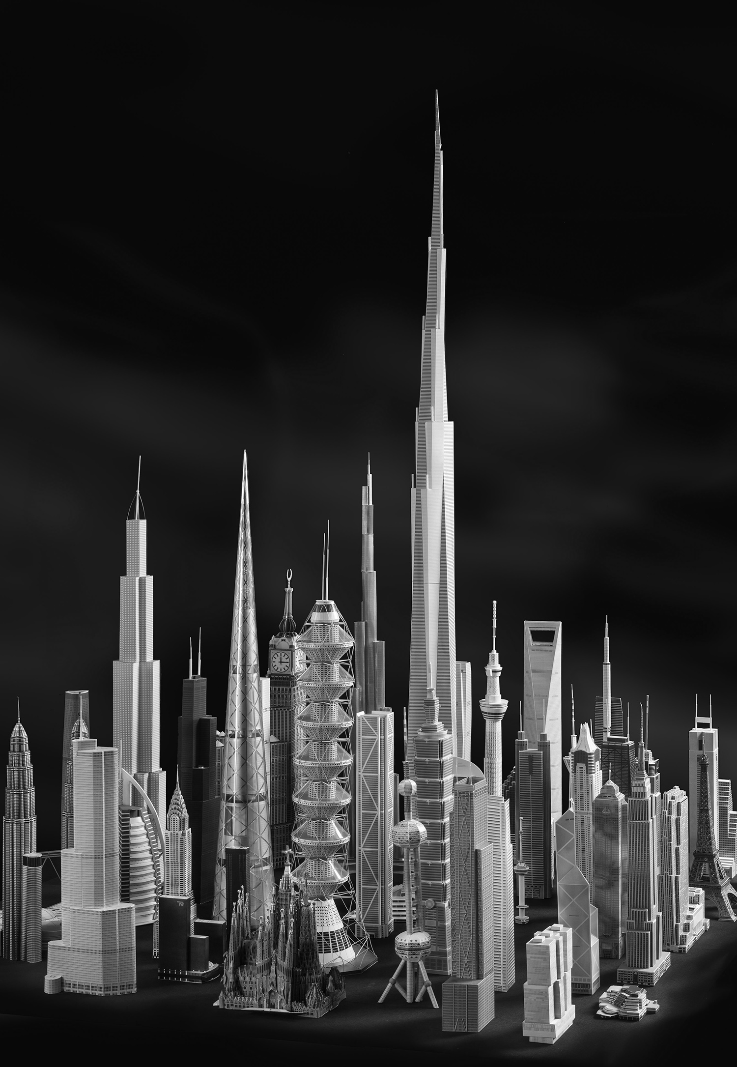 Vertical Cities Exhibition at Yale School of Architecture - Study
